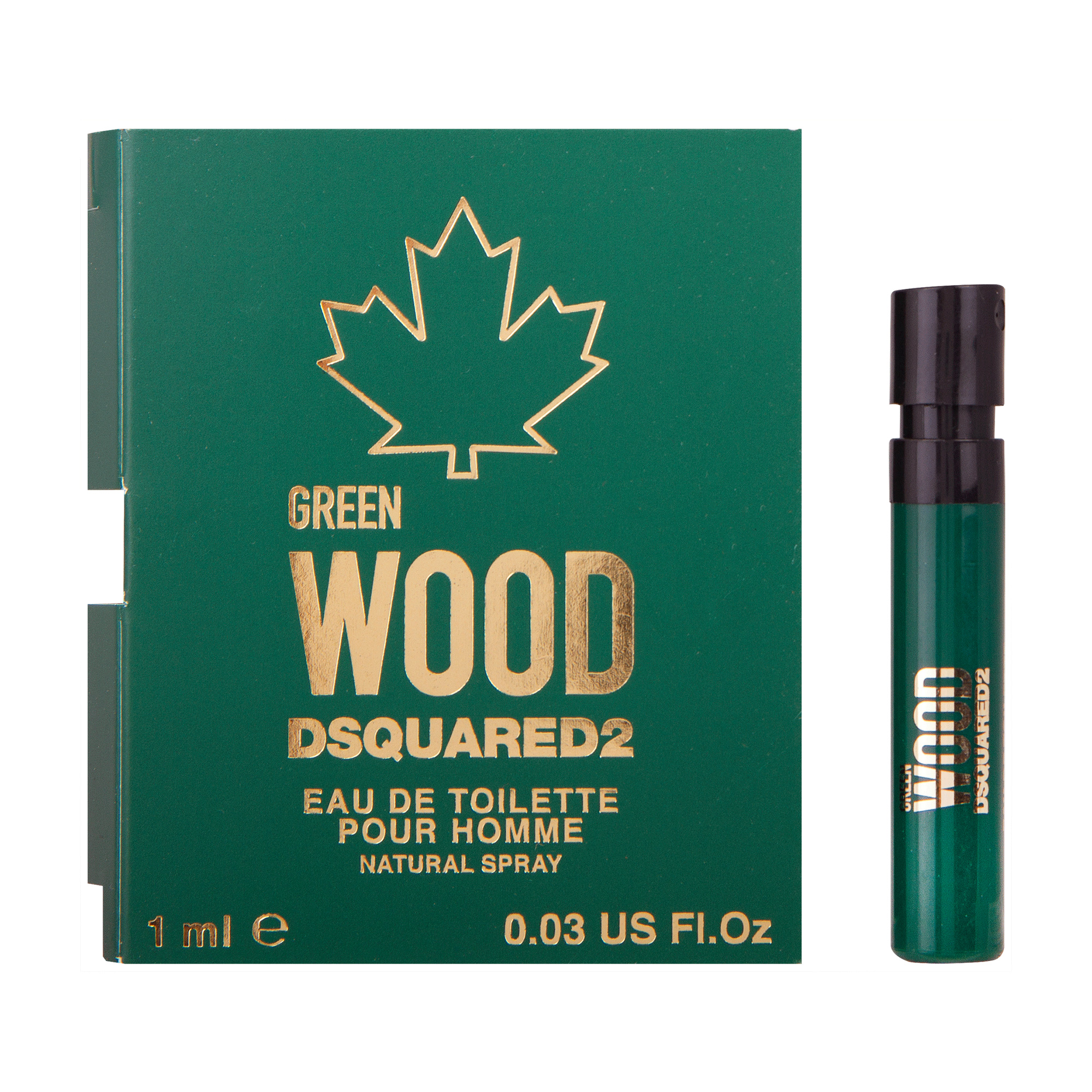 Dsquared2 Green Wood Туалетна вода чоловіча, 1 мл (пробник)